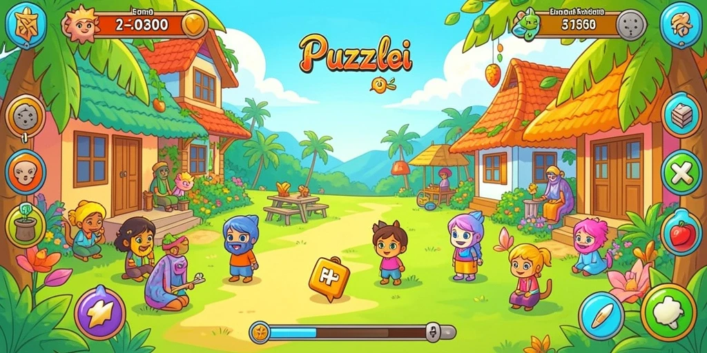 Tangkapan layar menampilkan mode multiplayer dengan pengguna lainnya.