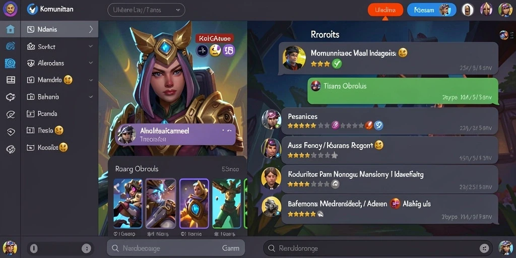 Karakter unik dengan desain yang menawan.