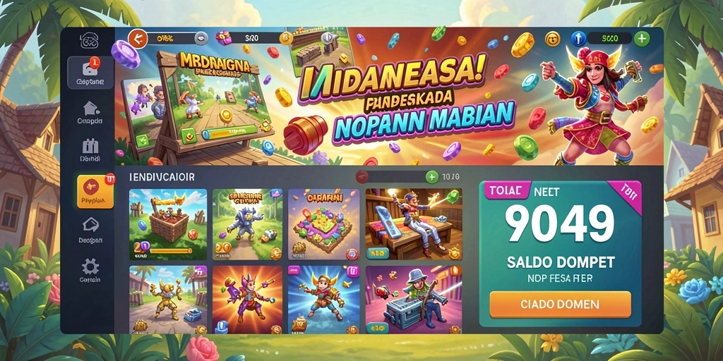 Tangkapan layar interaksi komunitas dalam permainan TENTOTO.