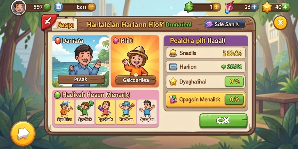 Pengalaman bermain yang lancar dan mendebarkan.